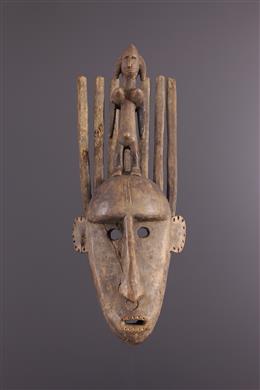 Afrikanische Kunst - Bambara Ntomo Maske