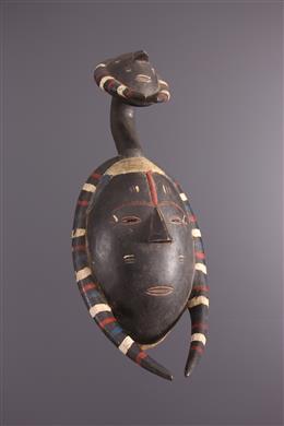 Afrikanische Kunst - Ligbi , Djimini, Maske