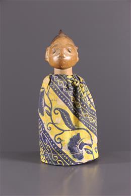 Afrikanische Kunst - Yoruba Ibeji Puppenstatue