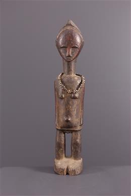 Afrikanische Kunst - Statuette Baule Blolo bia